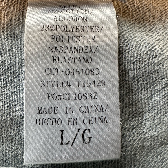 Cherie Cropped Denim Vest Top Buckle Open Side Cowl Neck Sz S NWT Utility Style - Picture 4 of 10